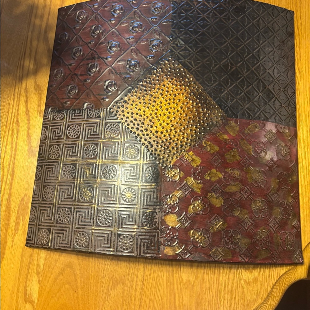 Textured Geometric Wall Art